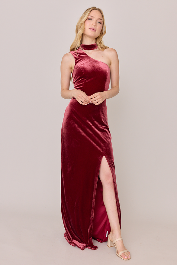 revelry Margot Velvet Dress