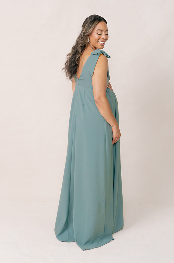 Revelry Maternity Bowie Crepe Dress