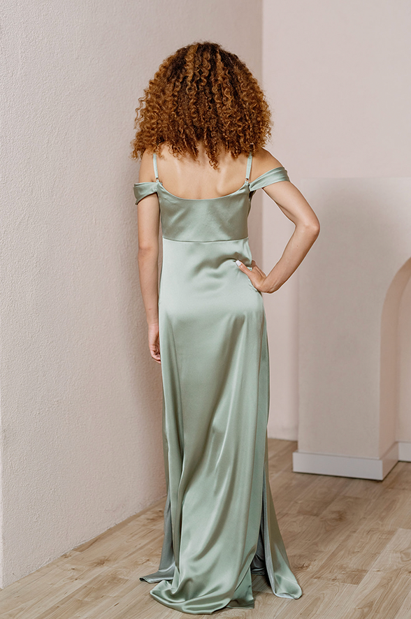 Revelry Maternity Sienna Satin Dress