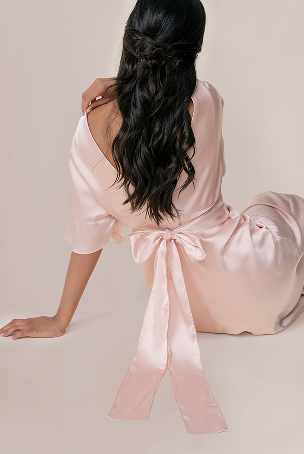 Revelry Maya Satin Dress