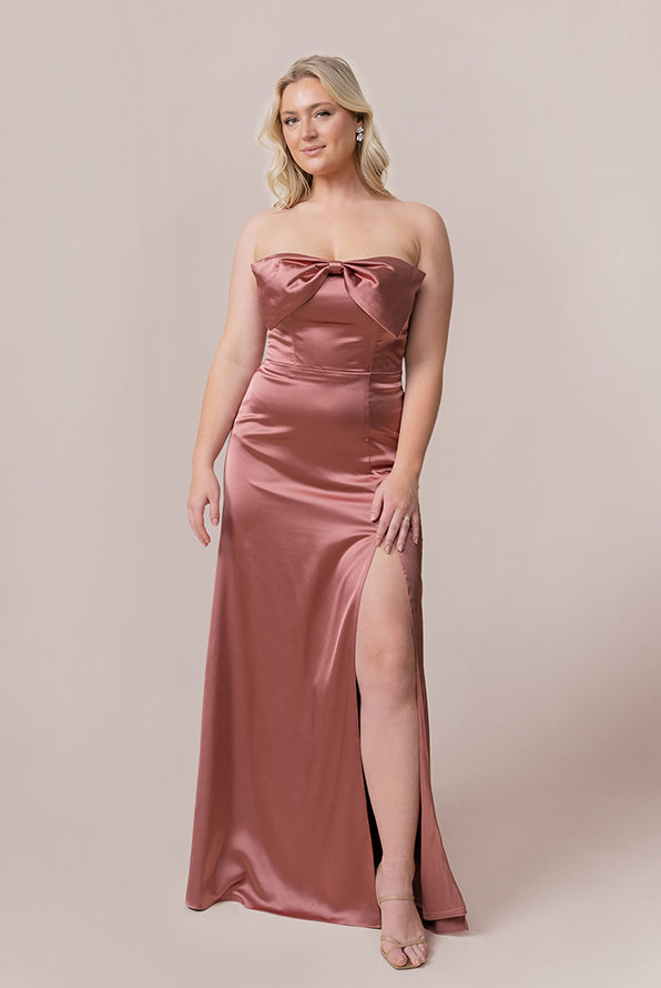 Revelry Monroe Satin Dress