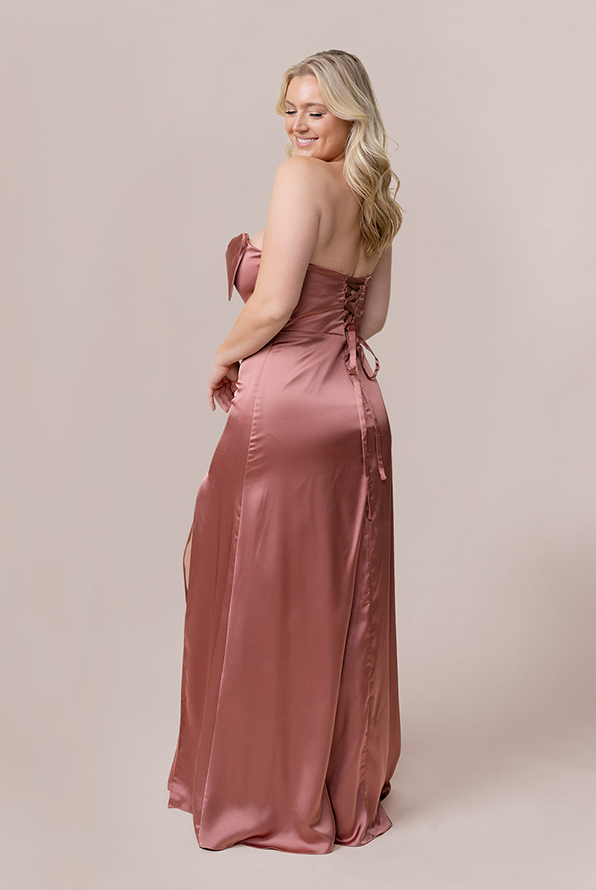 Revelry Monroe Satin Dress