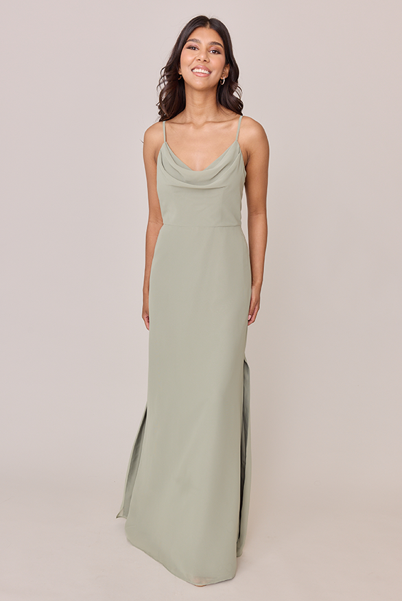 revelry Nadia Chiffon Dress