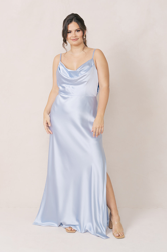 Revelry Nadia Satin Dress