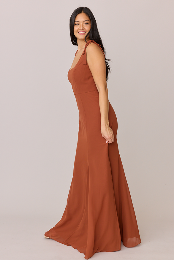 Revelry Nicole Chiffon Dress