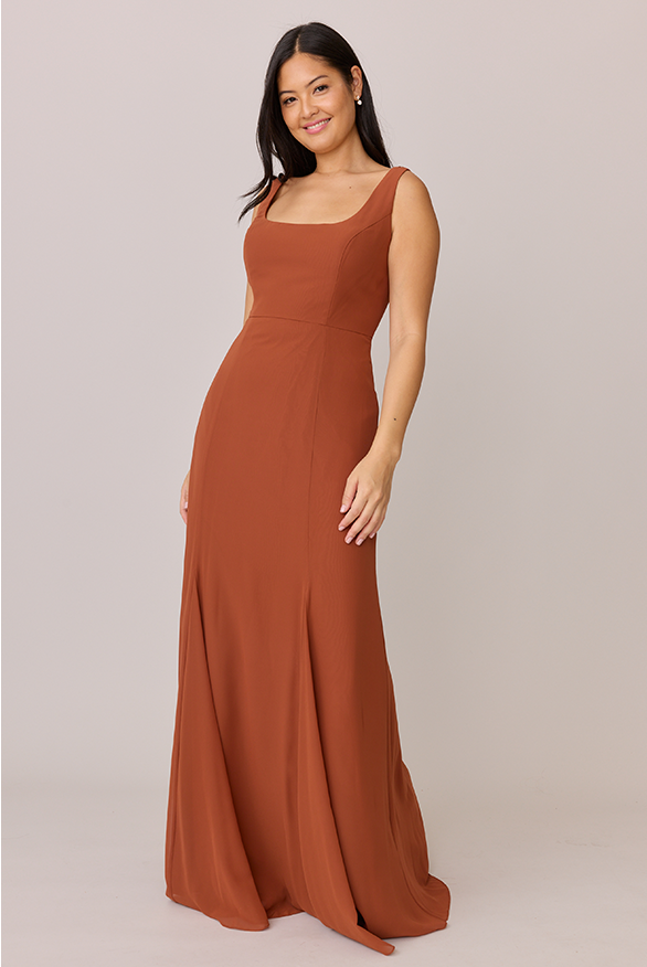 revelry Nicole Chiffon Dress