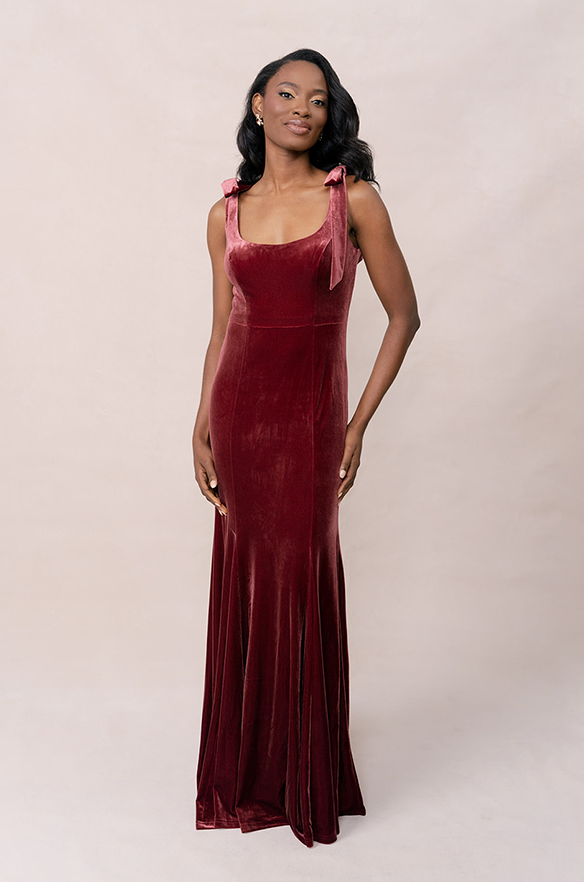 Revelry Nicole Velvet Dress