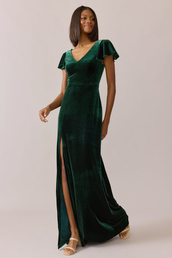 Revelry Nora Velvet Dress