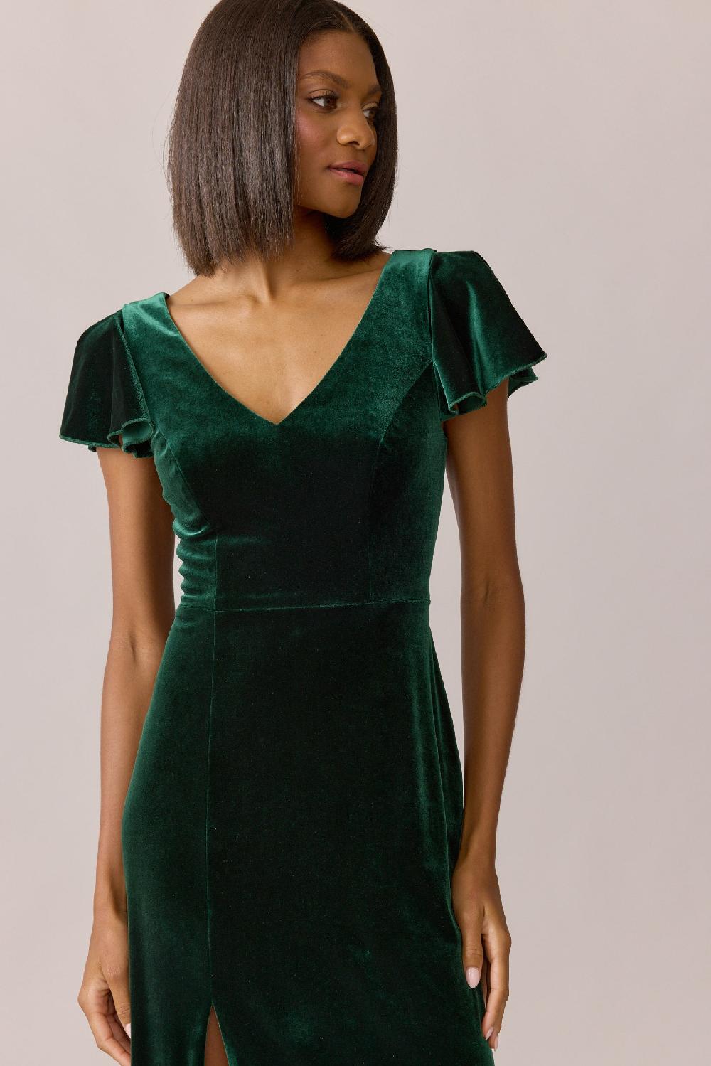 revelry Nora Velvet Dress