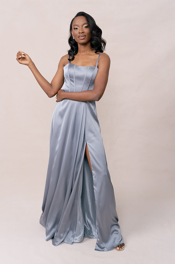 Revelry Nova Satin Dress