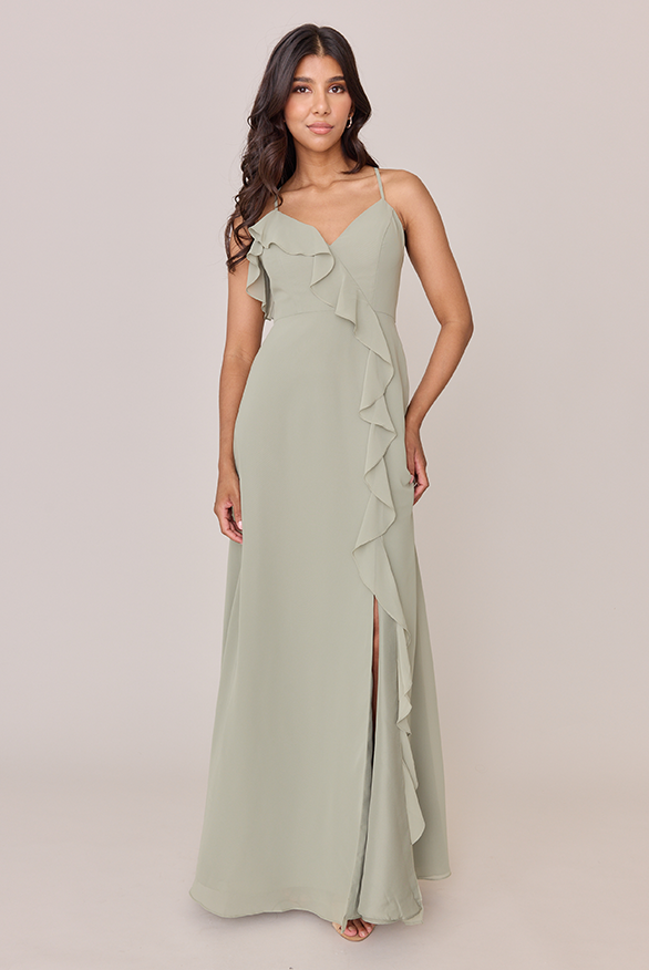 revelry Paloma Chiffon Dress