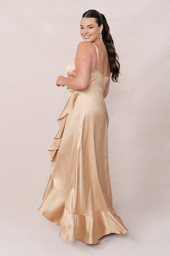 Revelry Paloma Satin Dress