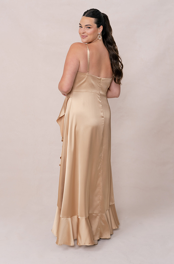 Revelry Paloma Satin Dress