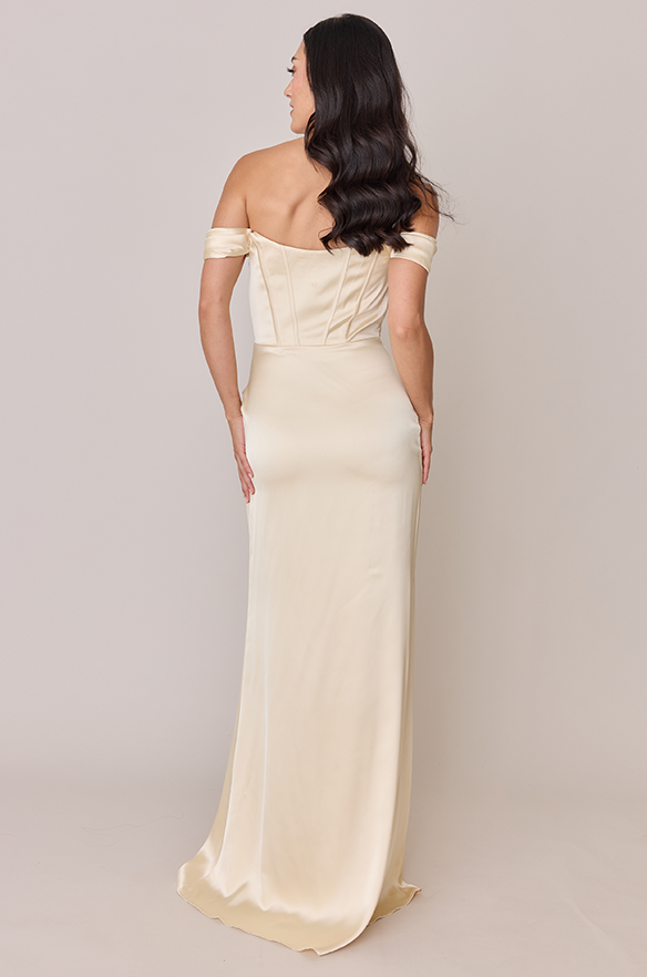 Revelry Paris Satin Dress
