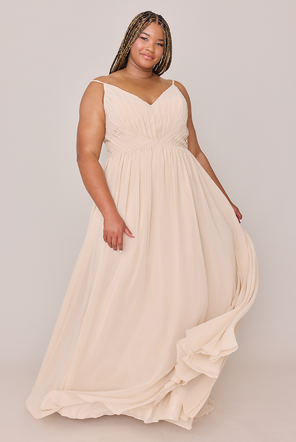 revelry Penelope Chiffon Dress