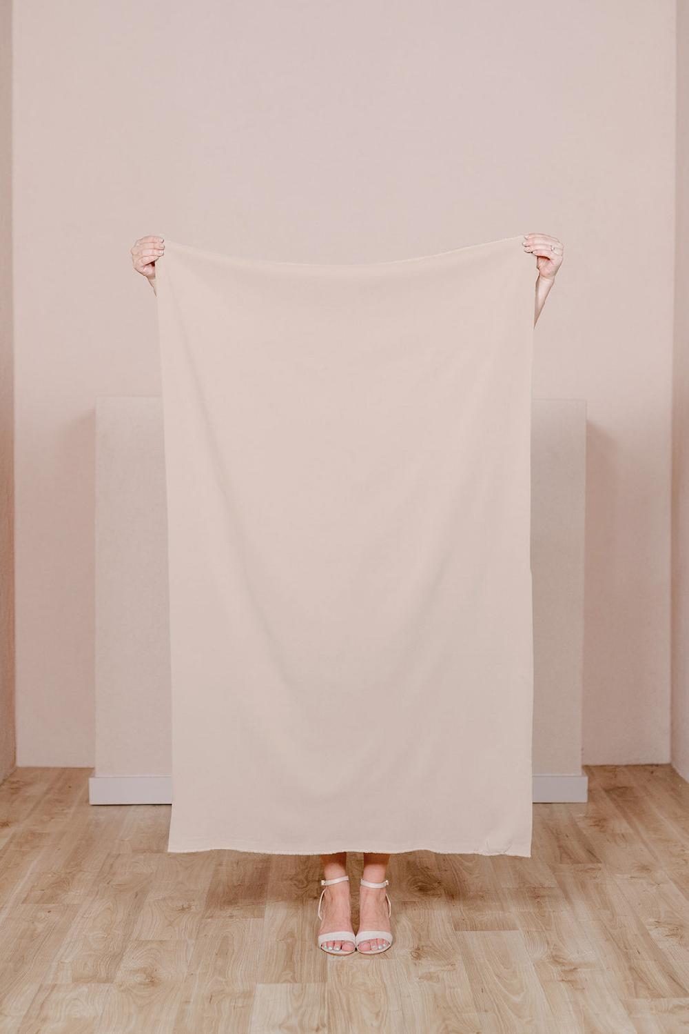 revelry Pre-Cut Crepe Fabric by Yard