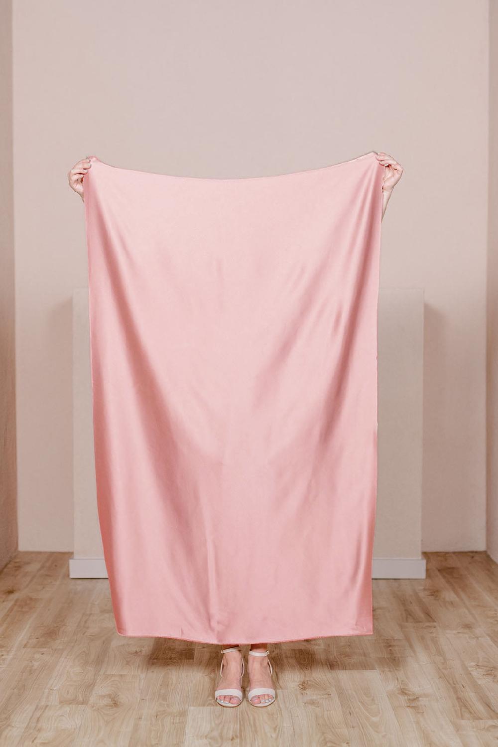 revelry Pre-Cut Satin Fabric by Yard