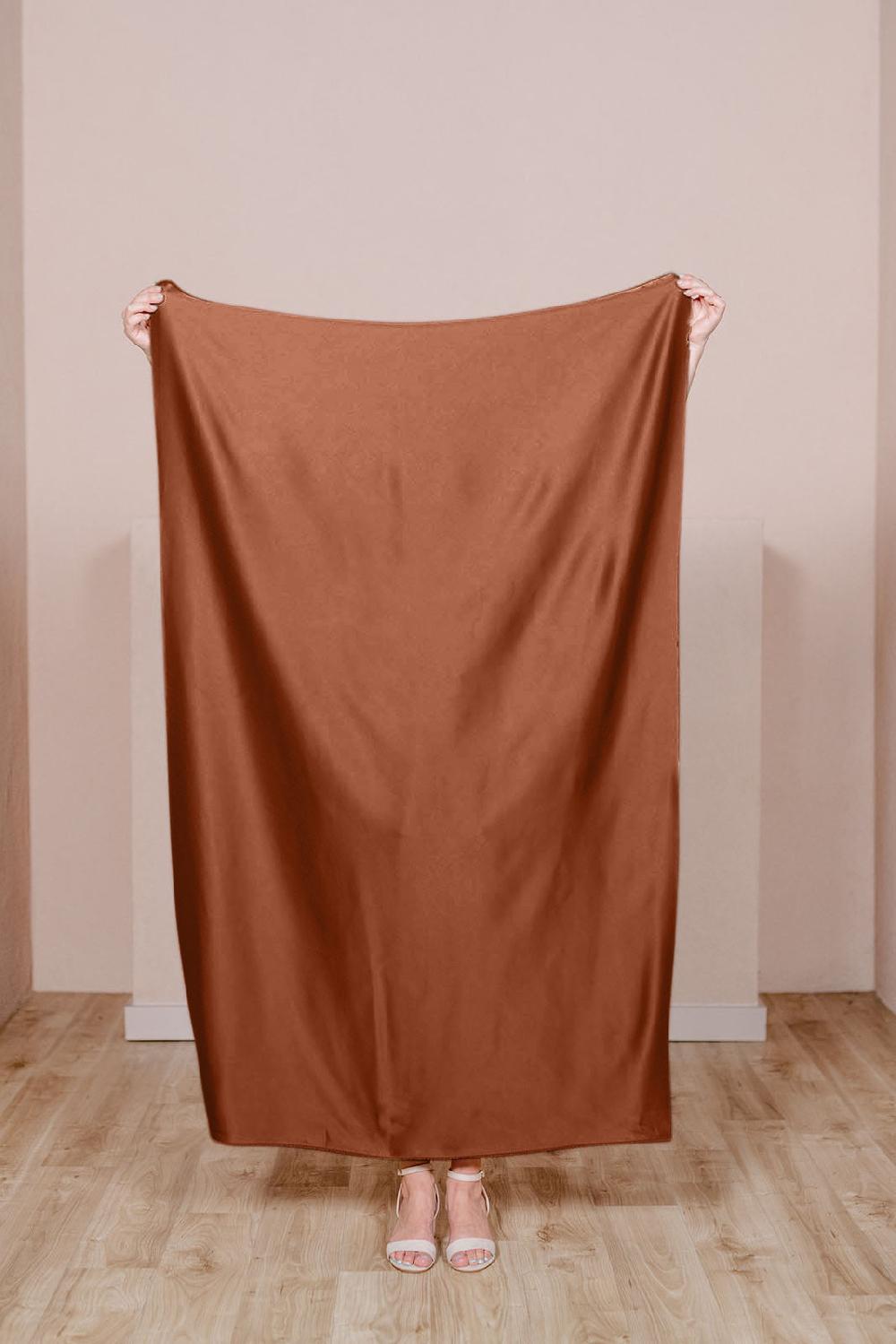 revelry Pre-Cut Satin Fabric by Yard