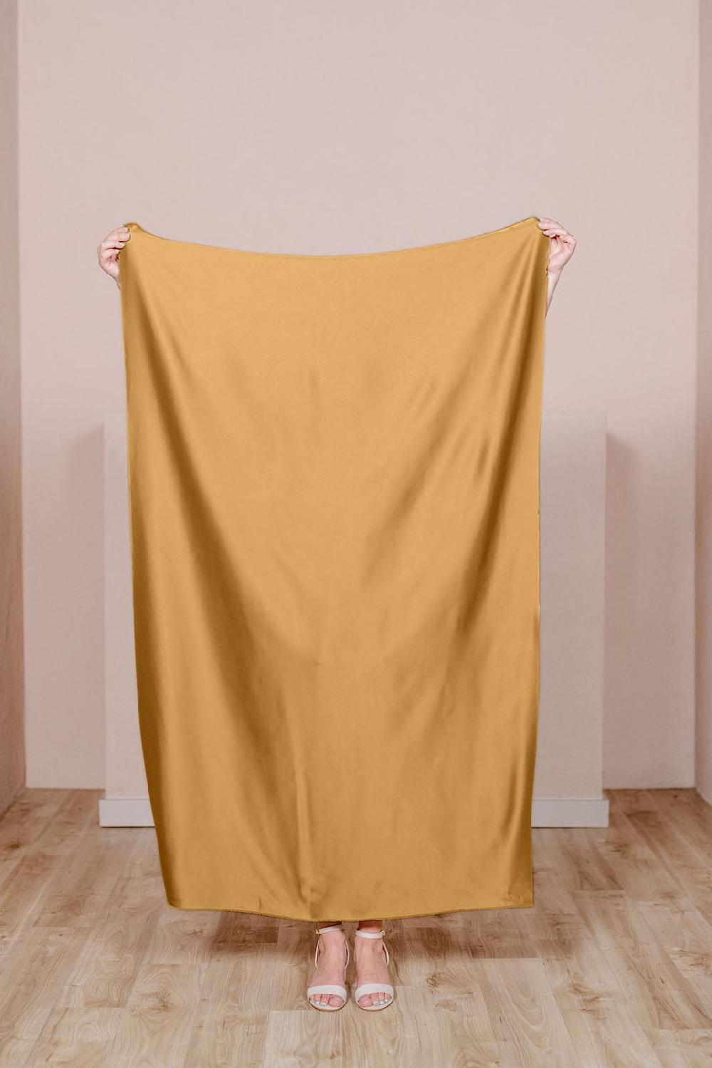 revelry Pre-Cut Satin Fabric by Yard