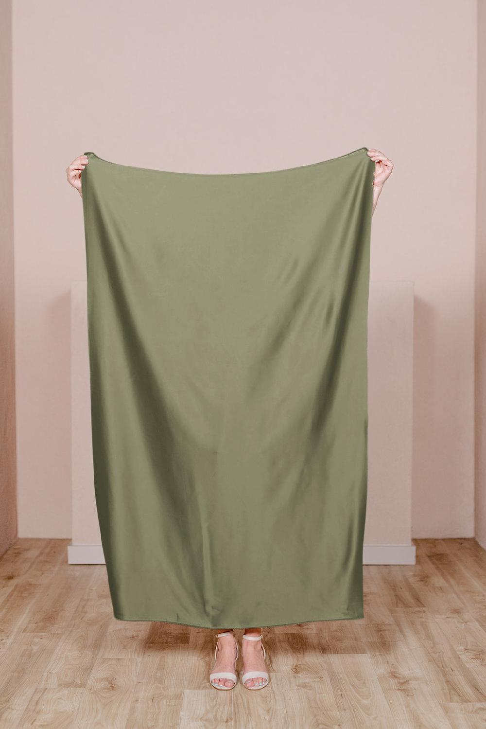 revelry Pre-Cut Satin Fabric by Yard