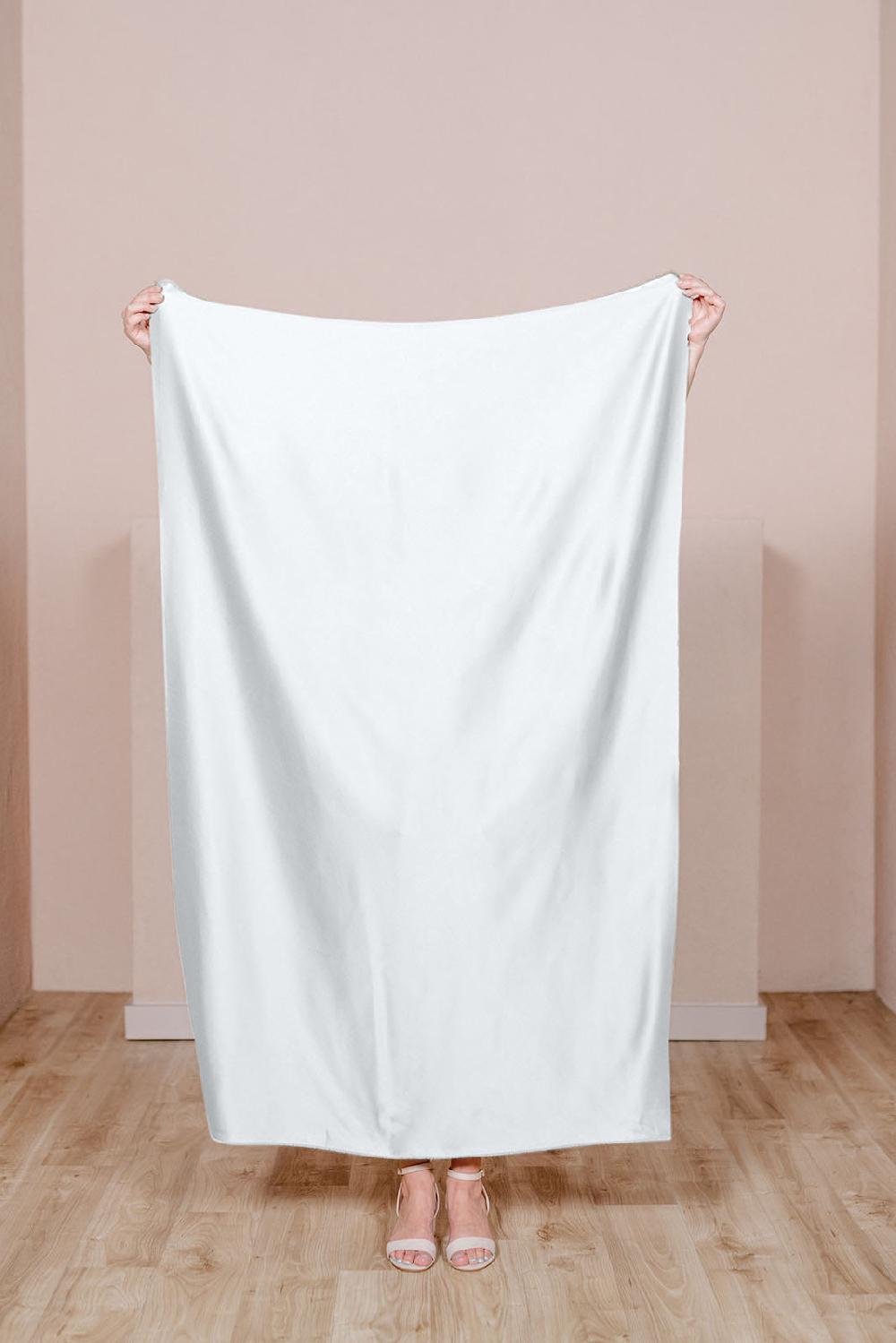 revelry Pre-Cut Satin Fabric by Yard