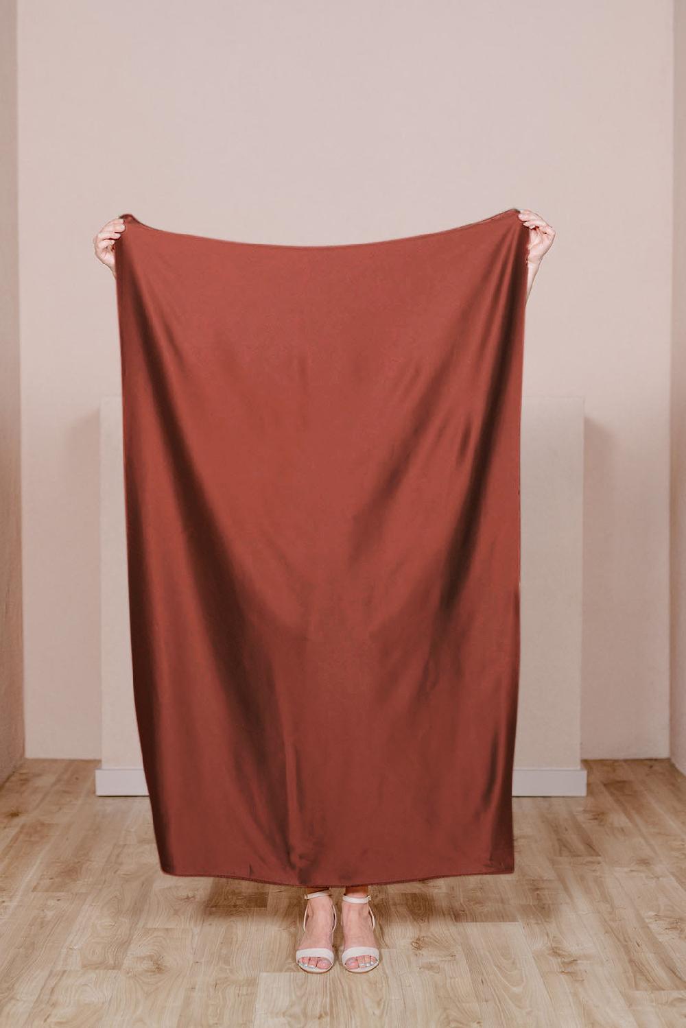 revelry Pre-Cut Satin Fabric by Yard