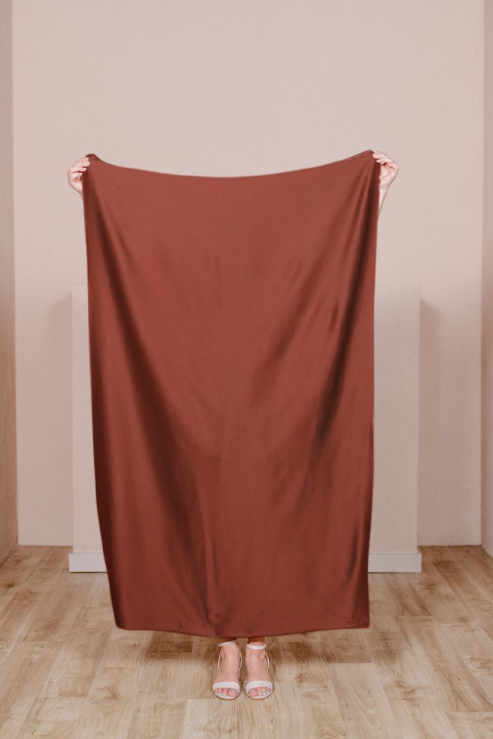 revelry Pre-Cut Satin Fabric by Yard