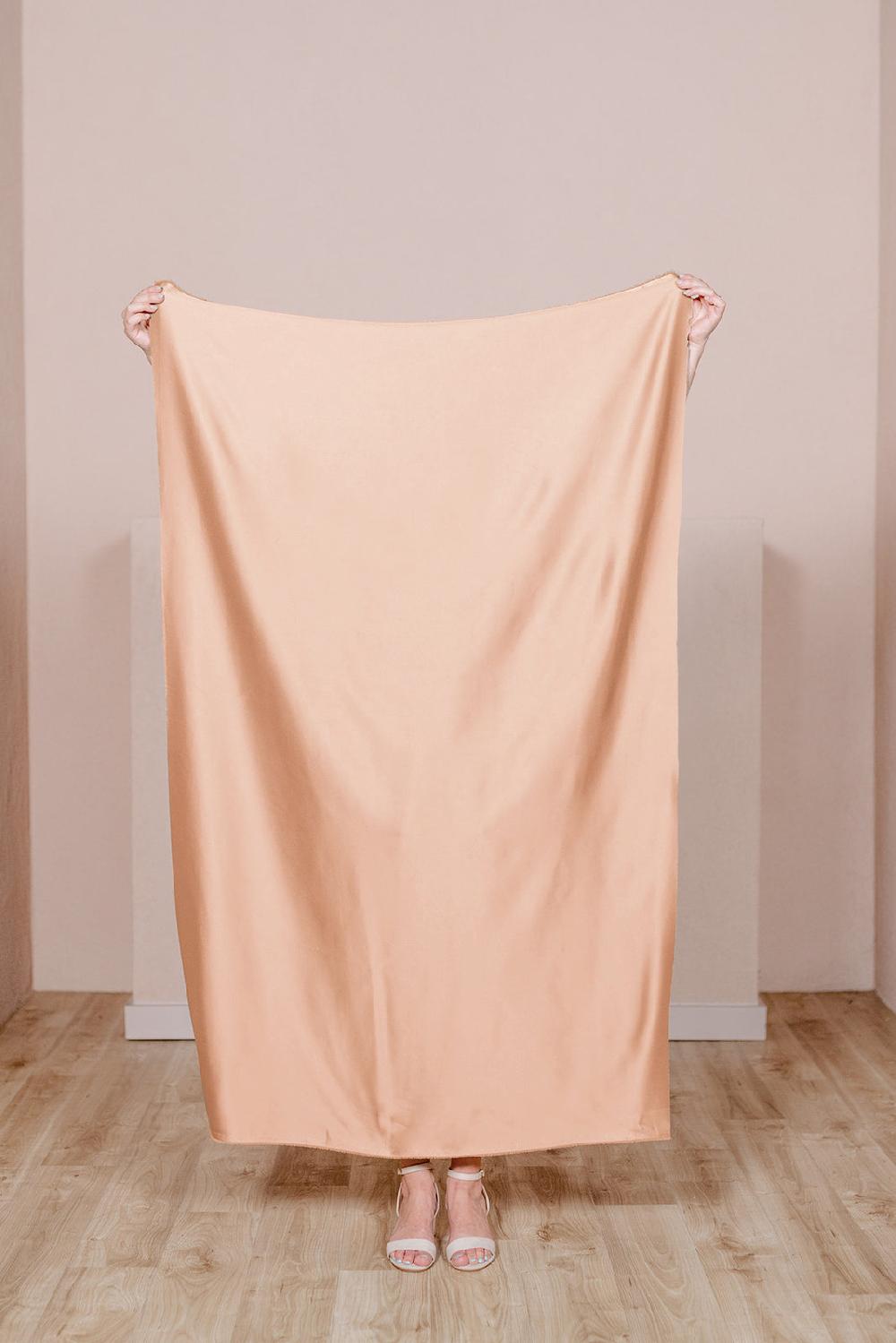 revelry Pre-Cut Satin Fabric by Yard