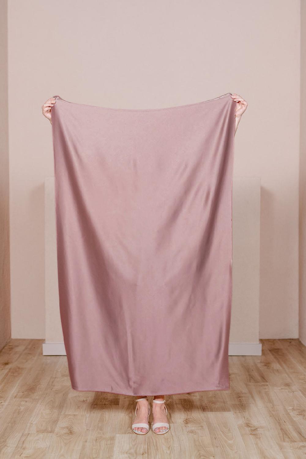 revelry Pre-Cut Satin Fabric by Yard