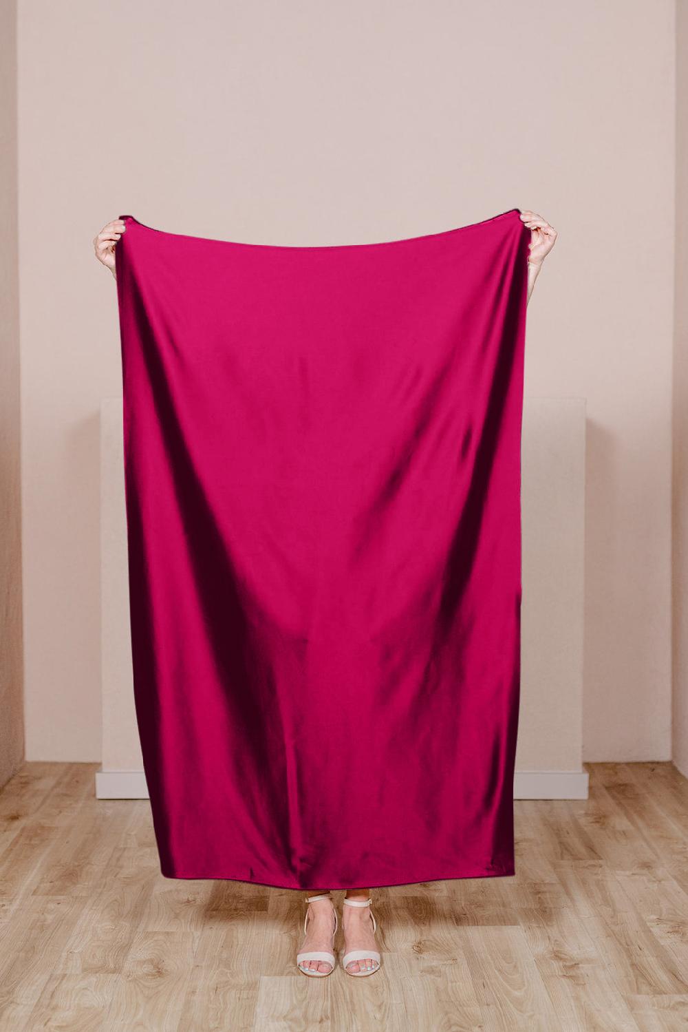 revelry Pre-Cut Satin Fabric by Yard