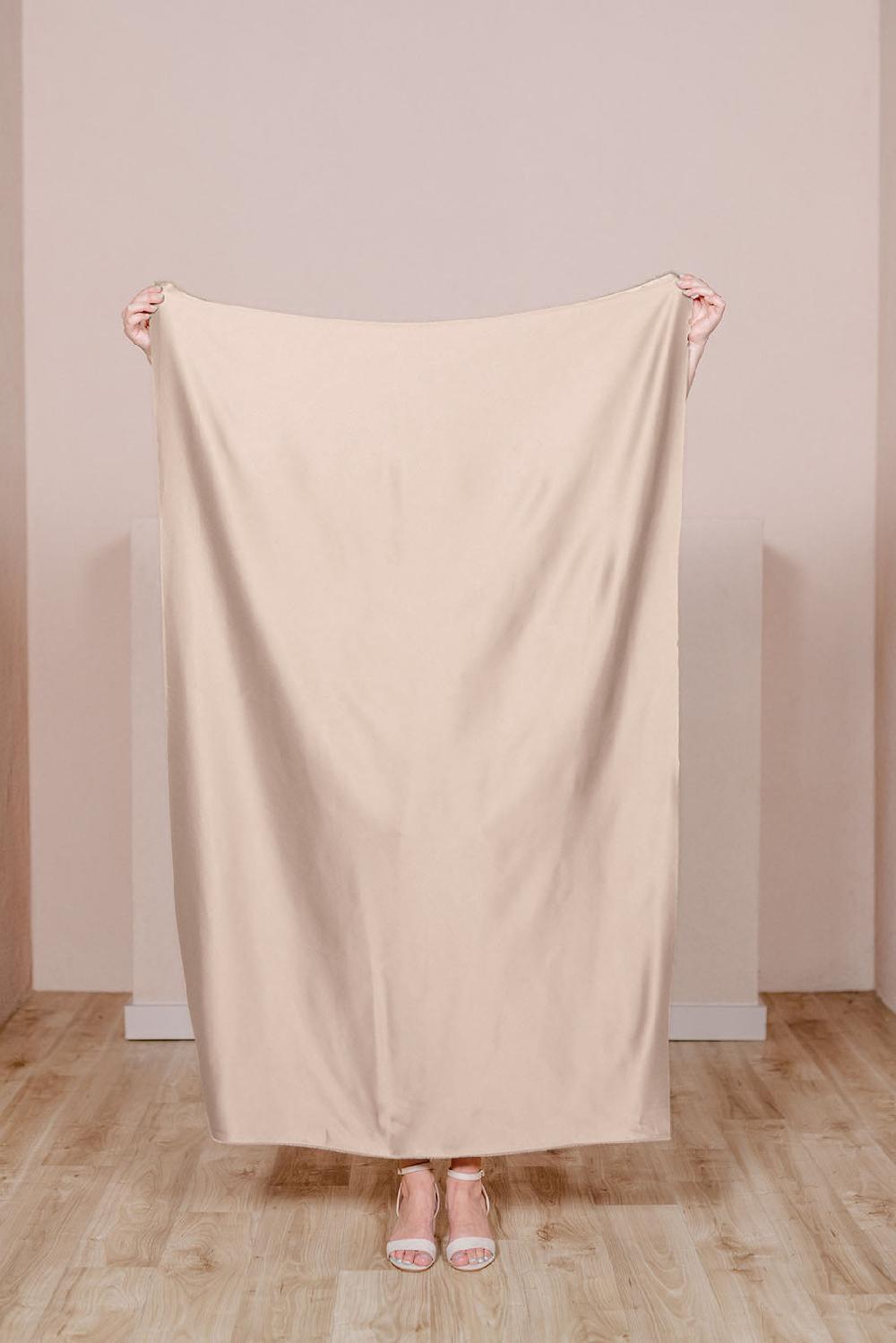 revelry Pre-Cut Satin Fabric by Yard