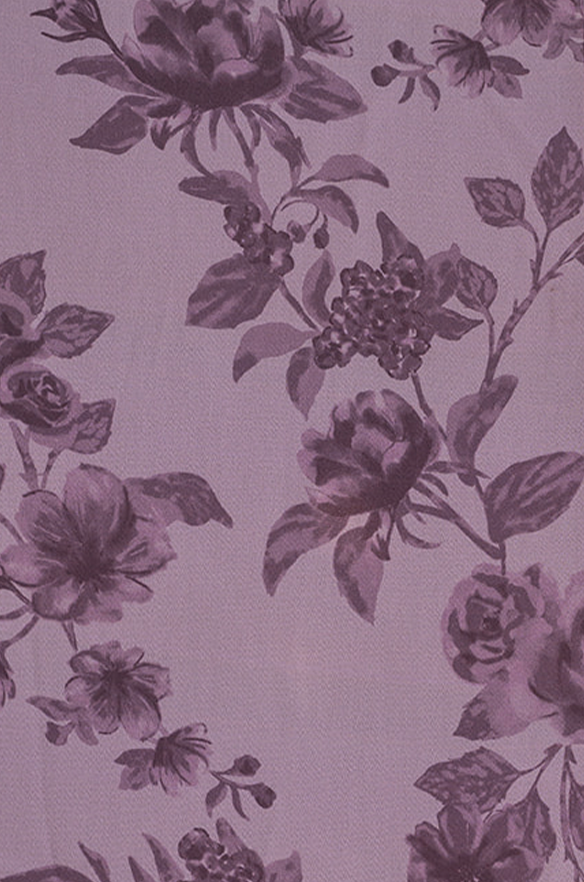 revelry Pre-Cut Satin Floral Print Fabric By Yard