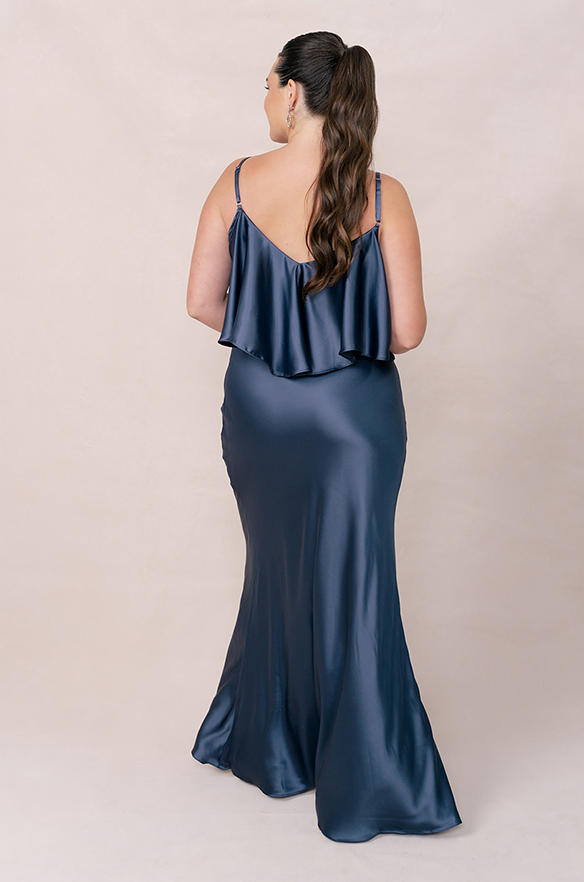 Revelry Riley Convertible Satin Dress