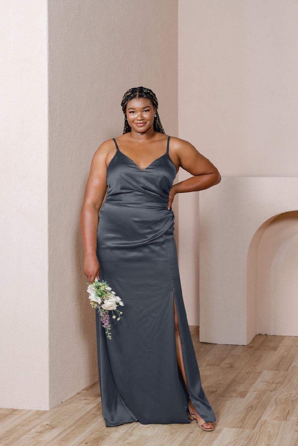 revelry Rory Satin Dress