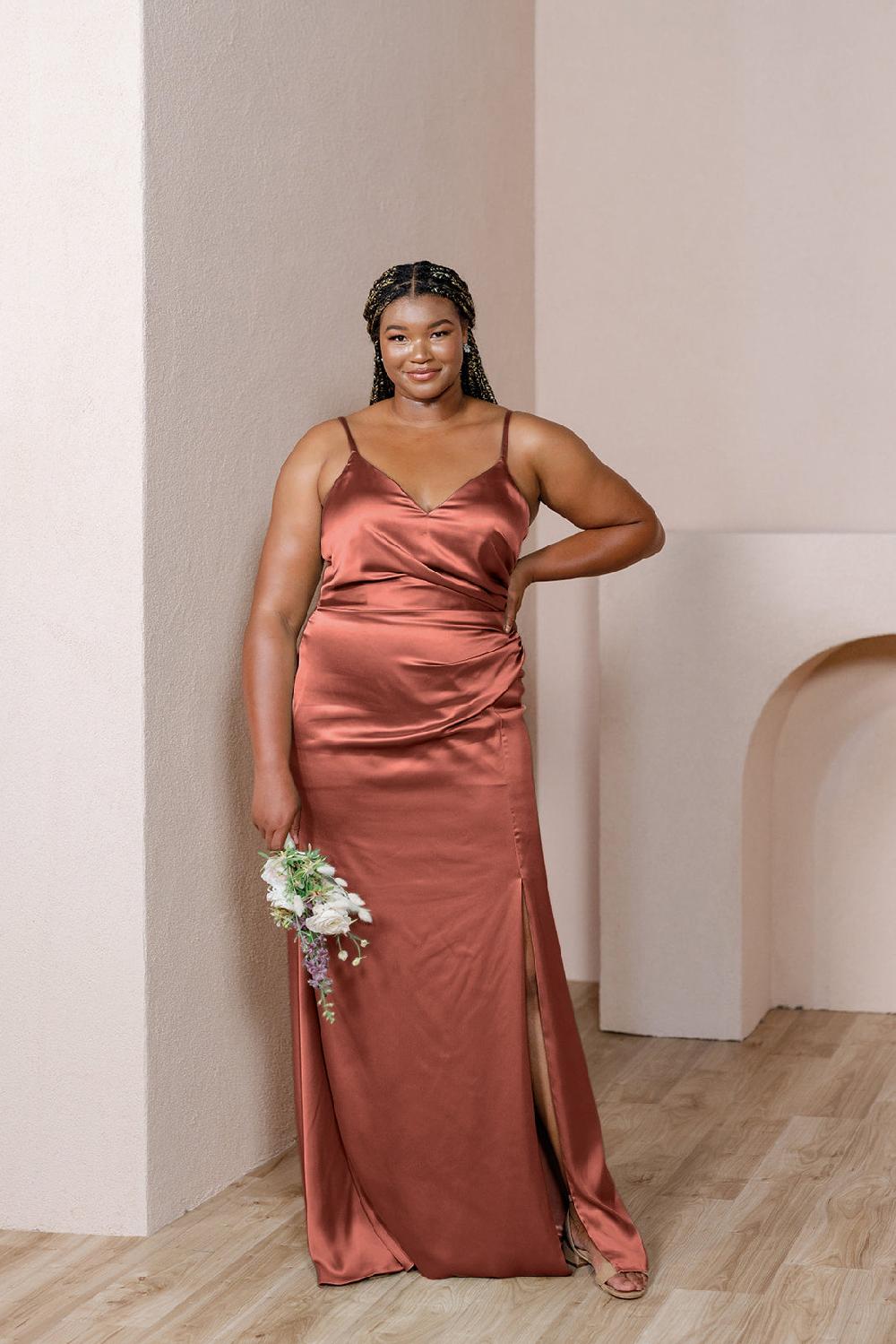 revelry Rory Satin Dress