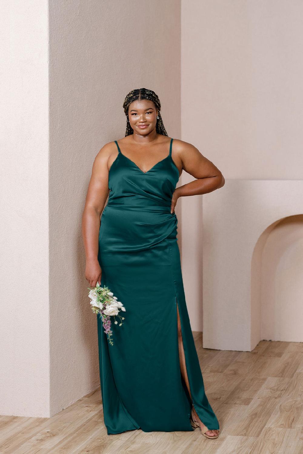 revelry Rory Satin Dress