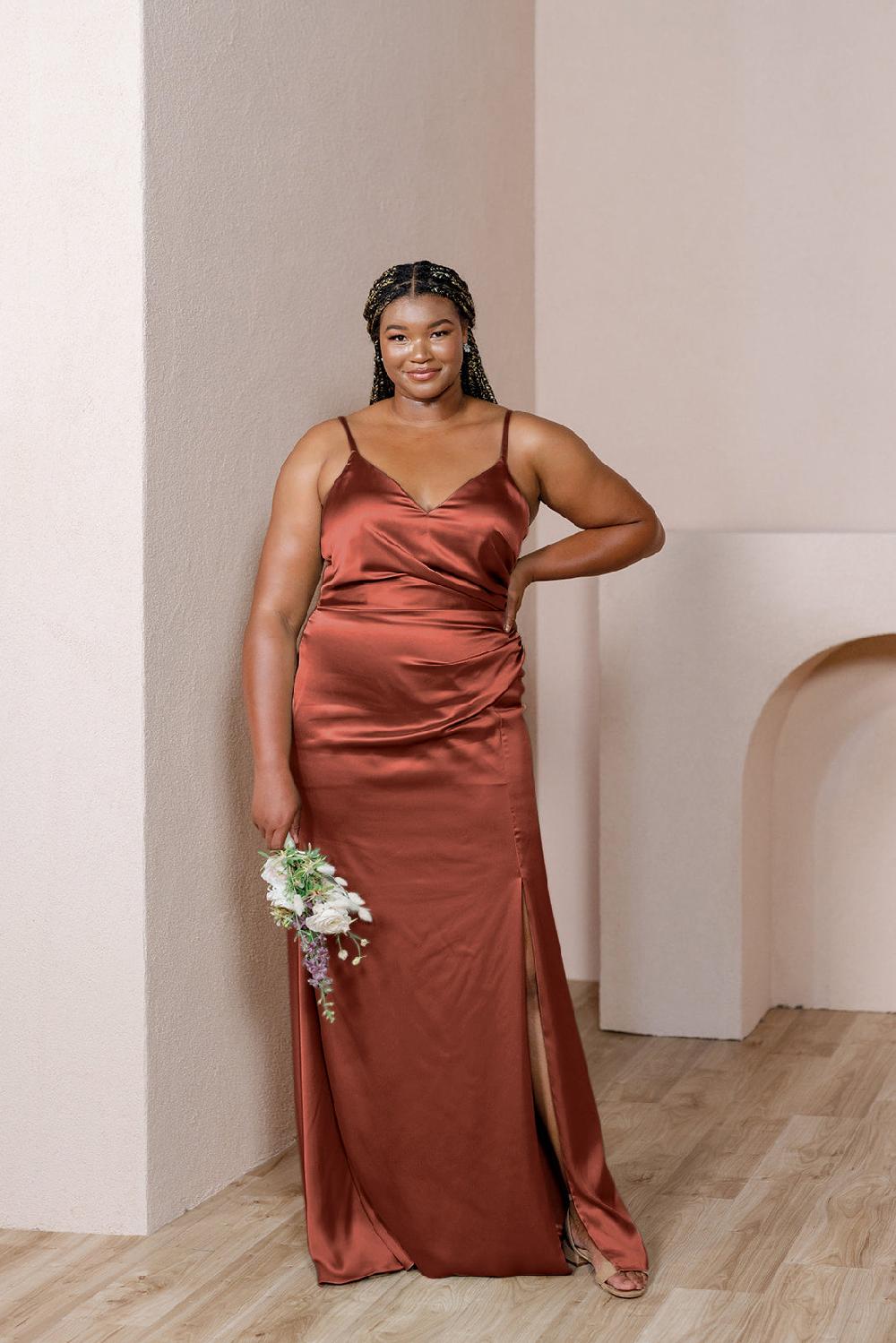 revelry Rory Satin Dress