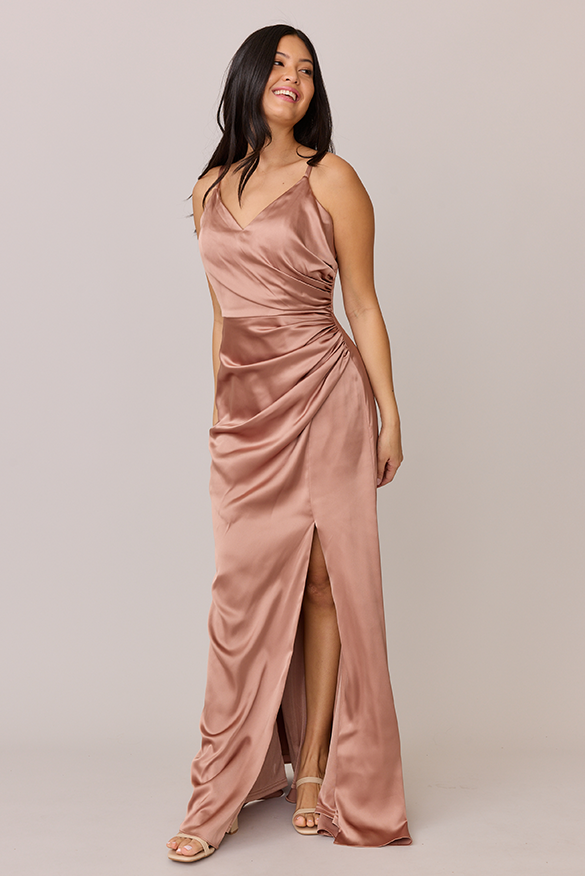 revelry Rory Satin Dress