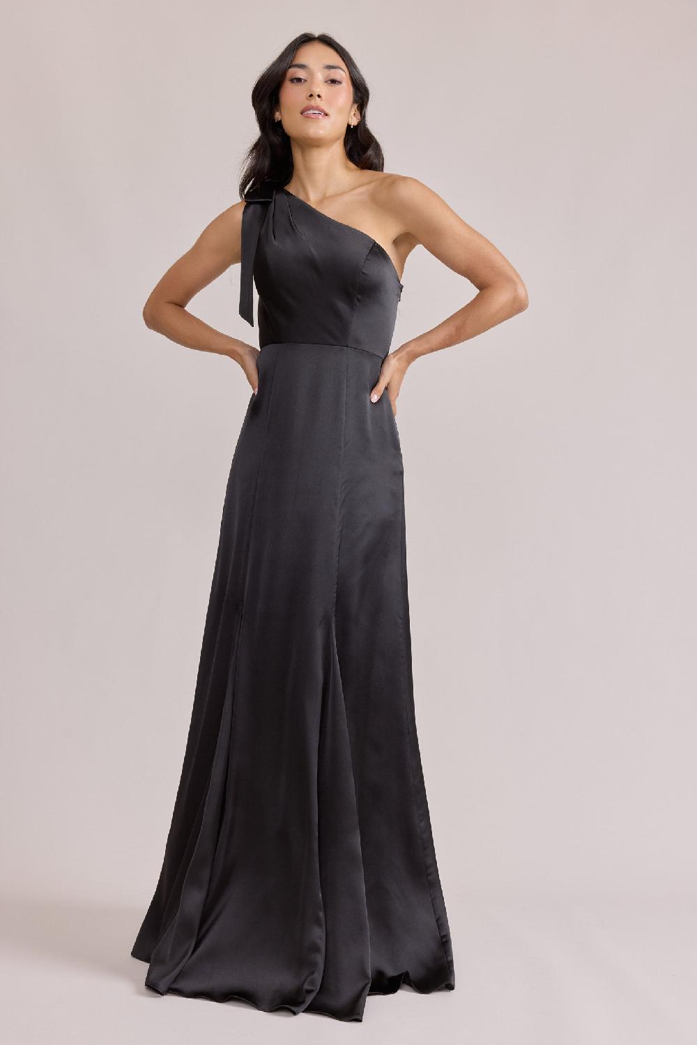 revelry Rowan Satin Dress