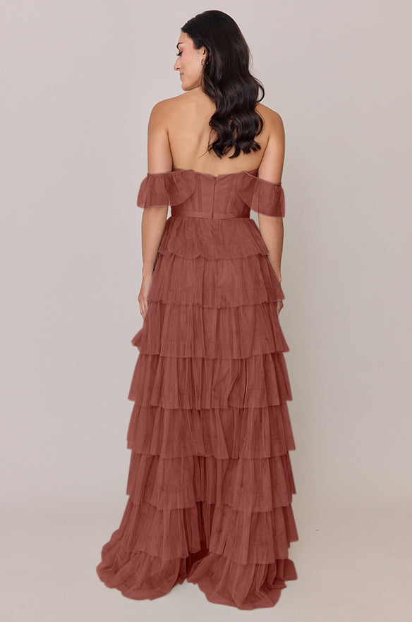 Revelry Sample Cinnamon Rose Lucia Tulle Dress