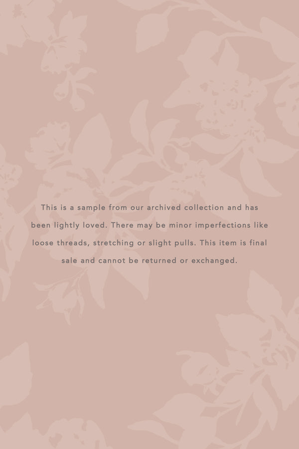 Revelry Sample Copper Brooke Satin Dress