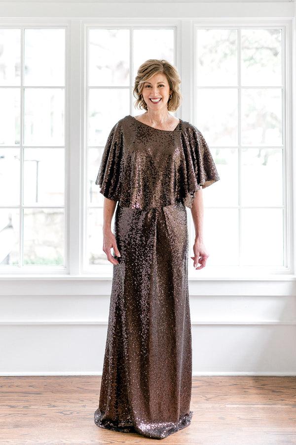 Revelry Sequin Convertible Shawl