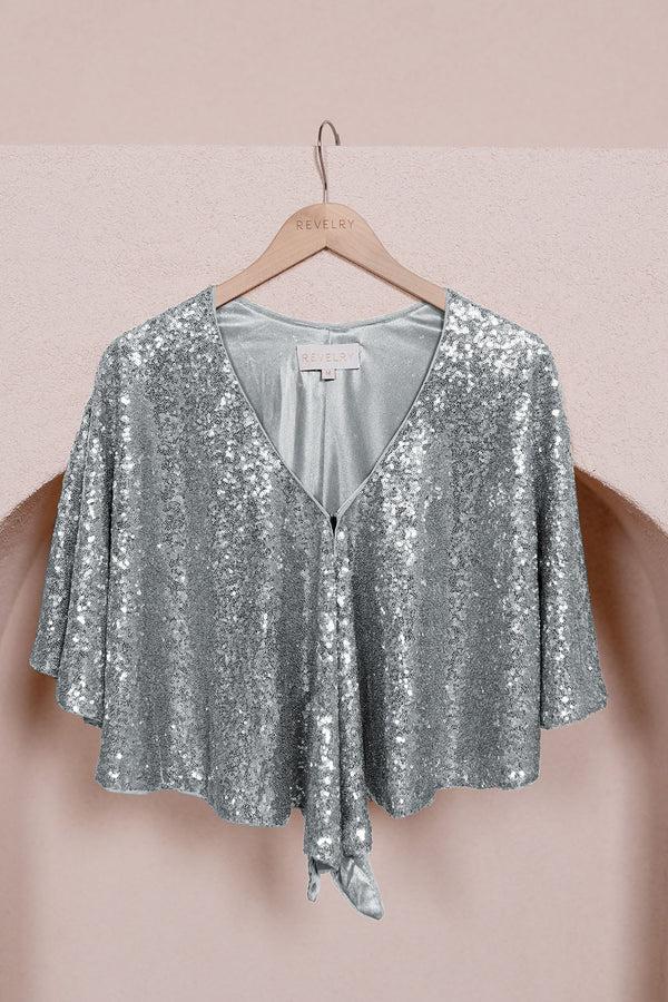 Revelry Sequin Convertible Shawl