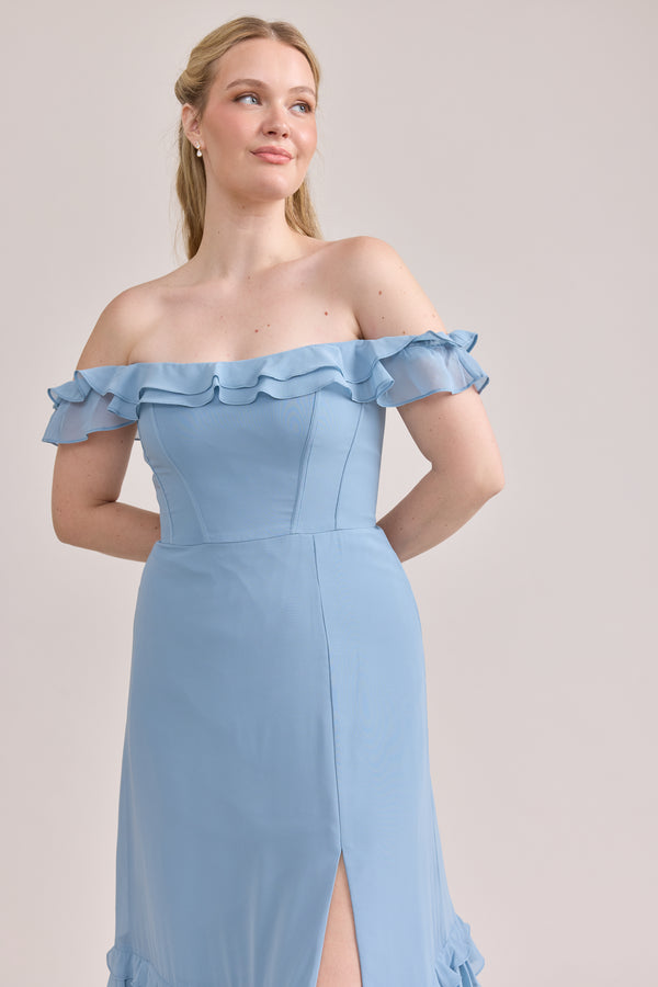 Revelry Shea Chiffon Dress
