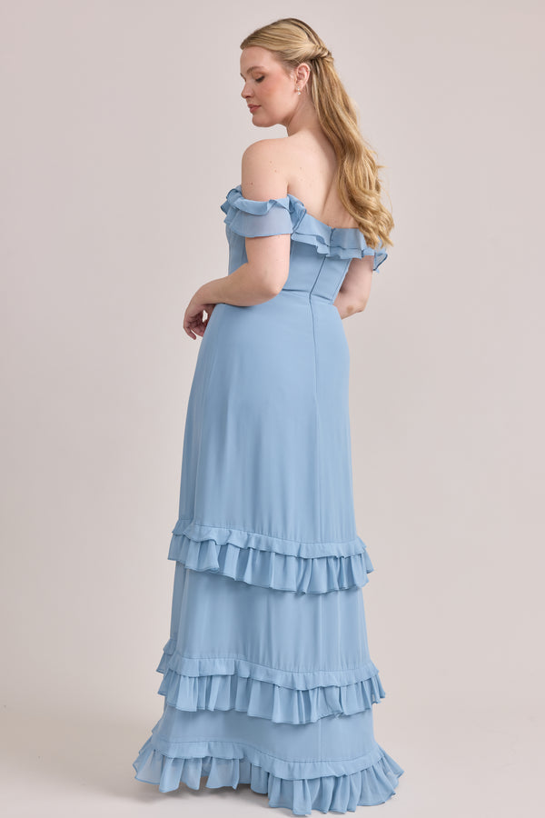 Revelry Shea Chiffon Dress