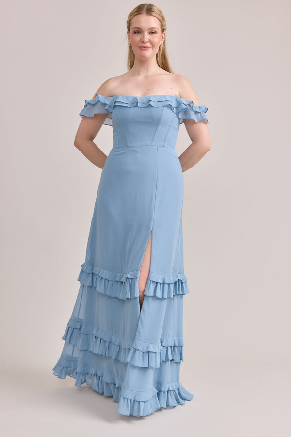 Revelry Shea Chiffon Dress