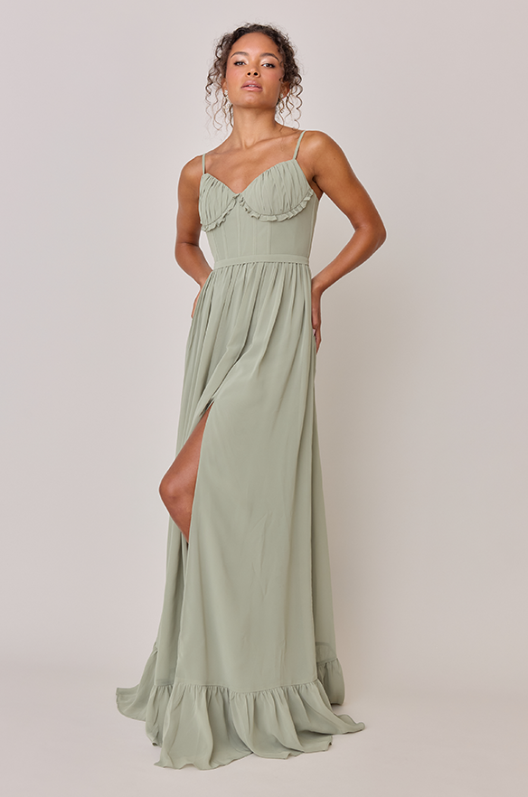 revelry Shylah Chiffon Dress