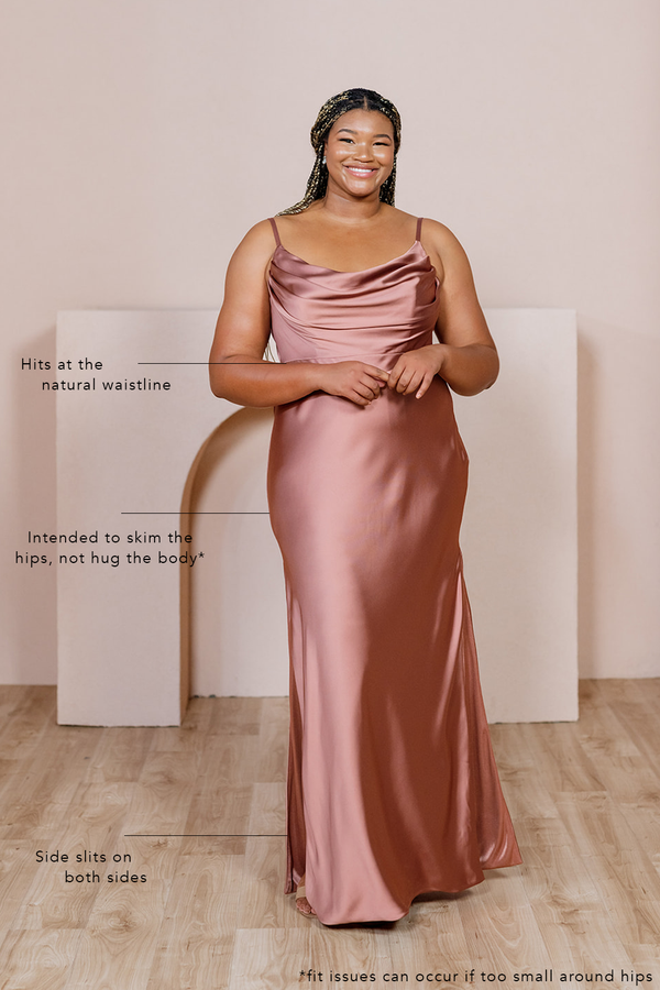 Revelry Skye Satin Dress