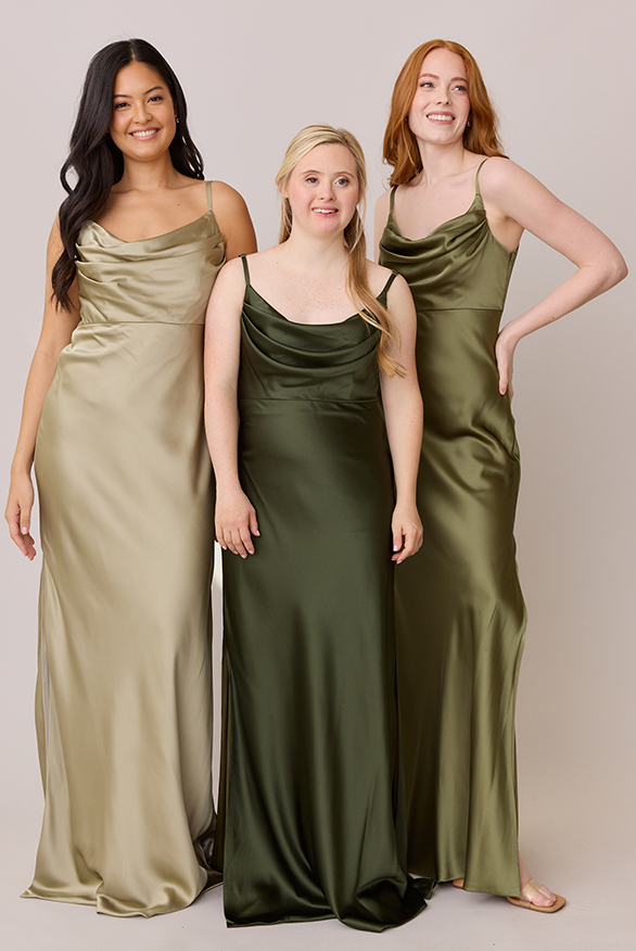 revelry Skye Satin Dress