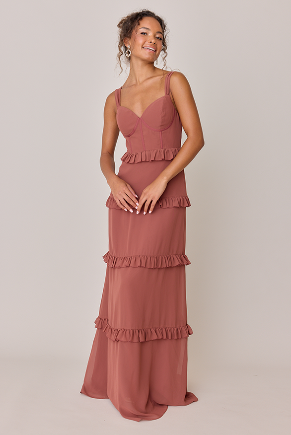 Revelry Sloane Chiffon Dress